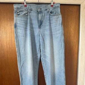AYR “The Knockout” Light Blue Wide Leg Jeans